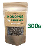 GaiaHemp Konopné semienka 300g nelúpané