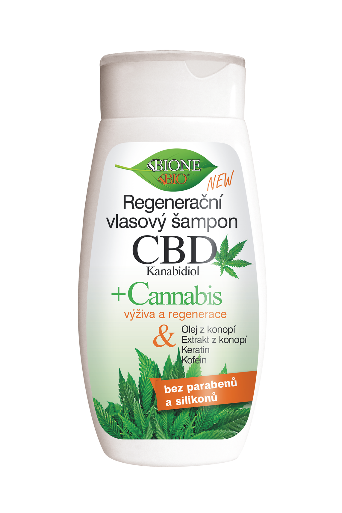 CBD+CANNABIS Regeneračný šampón