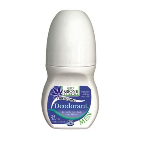 Bione Cosmetics BIO Deodorant Roll-on modrý pánsky 80 ml