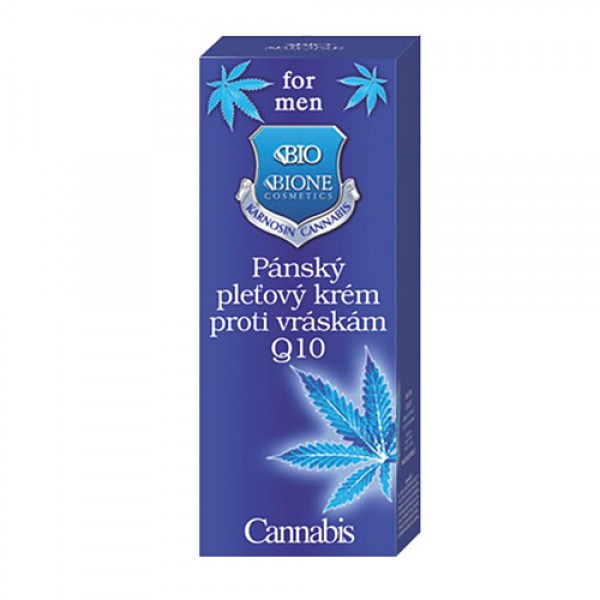Bione Cosmetics BIO Pánsky Pleťový krém proti vráskam Cannabis 40 ml