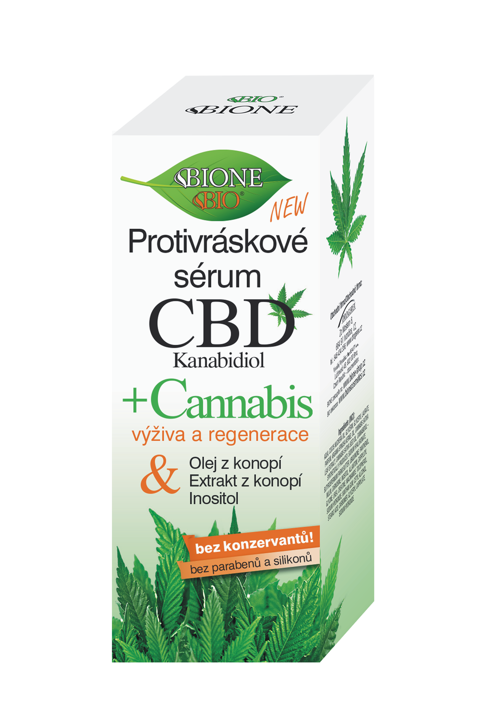 CBD+CANNABIS Protivráskové sérum 