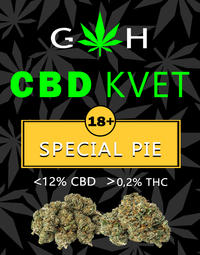 CBD kvet SPECIAL PIE 2g