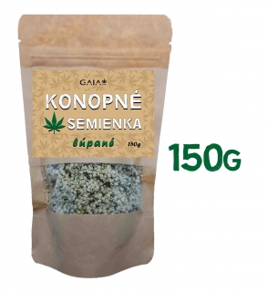 GaiaHemp  Konopné semienka 150g lúpané 