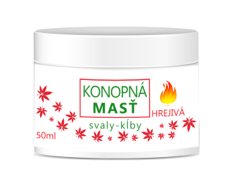 Konopná bylinná masť - hrejivá 50ml