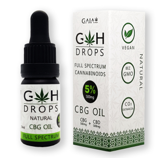 CBG olej 5% / kvapky 